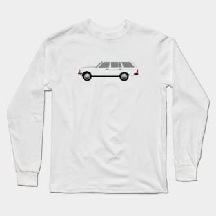 Mercedes W123 Wagon Long Sleeve T-Shirt